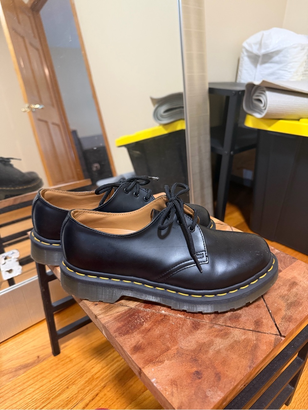 Dr. Martens Black Leather 1461 Oxfords
